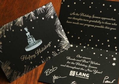Lang Holiday Card